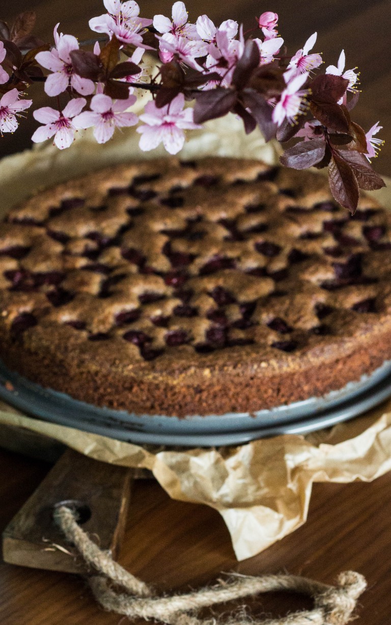 Mandel-Kirsch-Kuchen oder -Torte ohne Mehl – zucker.stueckchen Mandel-Kirsch-Kuchen oder -Torte ohne Mehl – zucker.stueckchen