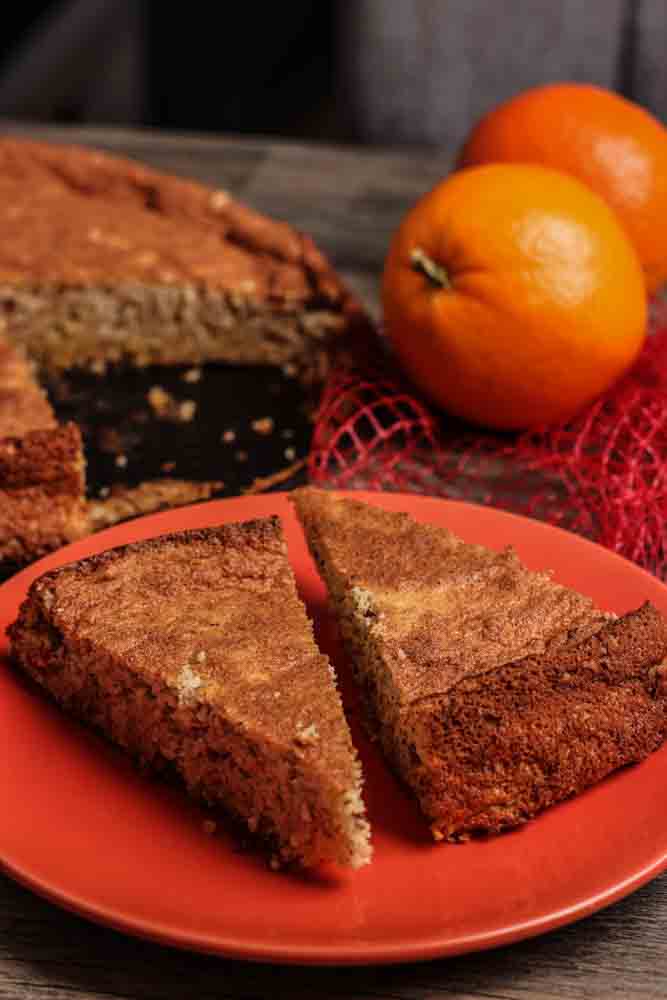 Mandel-Orangenkuchen „(glutenfrei) – Zucker-Stückchen